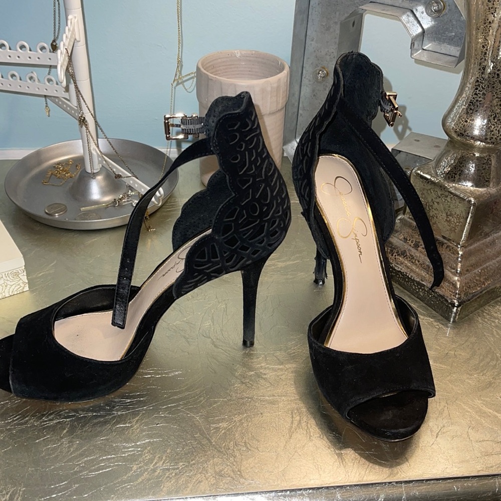 Jessica Simpson high heels